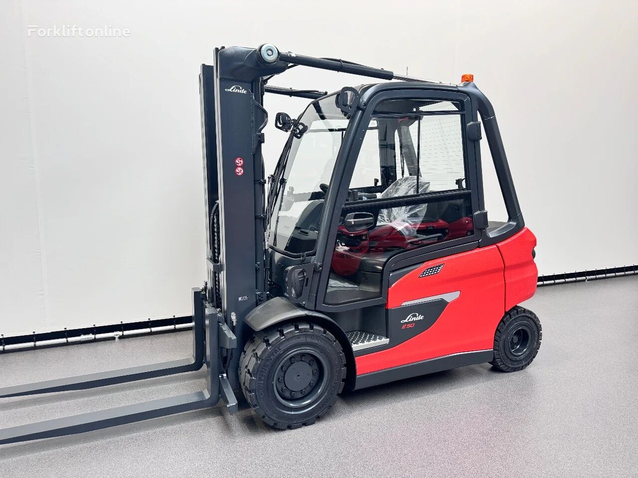 ny Linde 1254 E 50 HL-01/600 elektrisk gaffeltruck