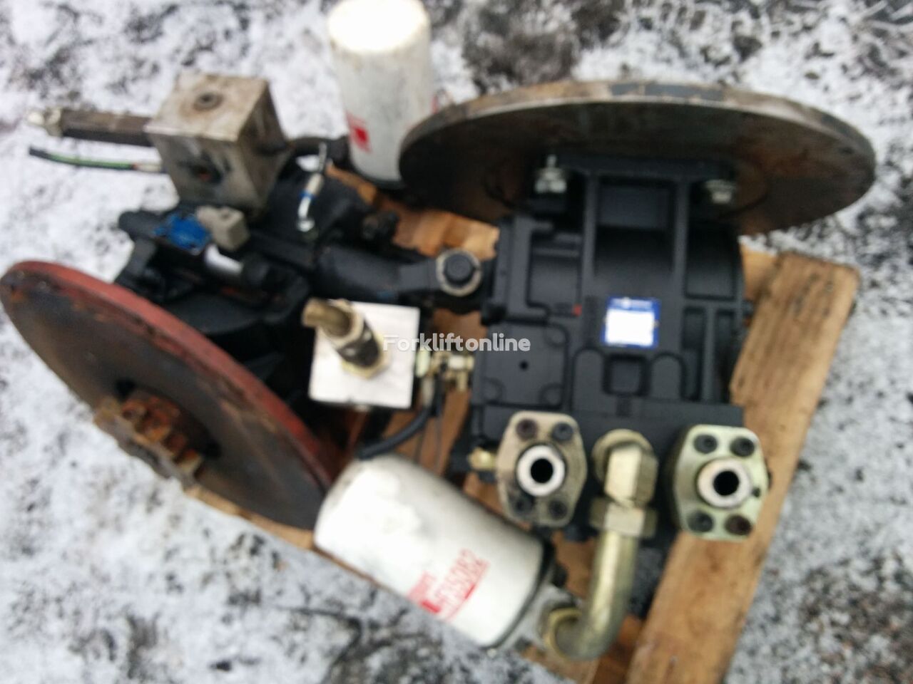 Sandler 90R130 hydraulpump till materialhantering